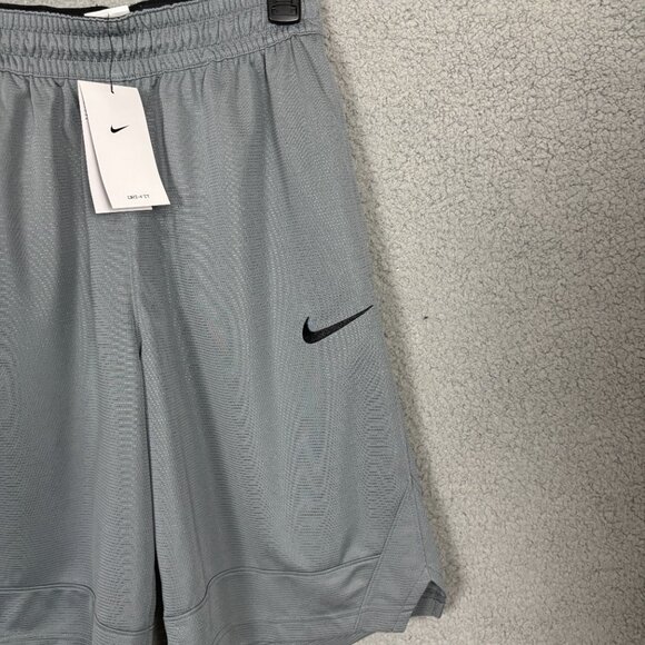 Nike Mens Dri-FIT Icon Basketball Shorts Gray Size Small New With Tag's. - Picture 3 of 10
